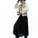 gonna in pizzo velata